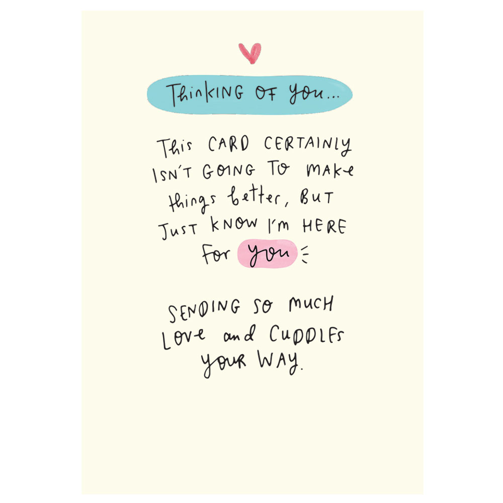 The Happy News - Thinking Of You Greeting Card