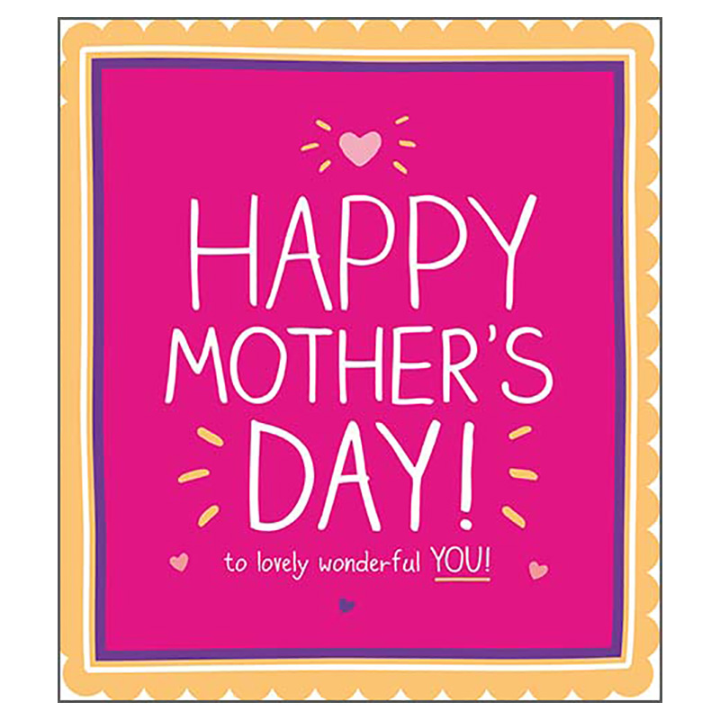 Alice Scott - Mother's Day Lovely Wonderful You Card