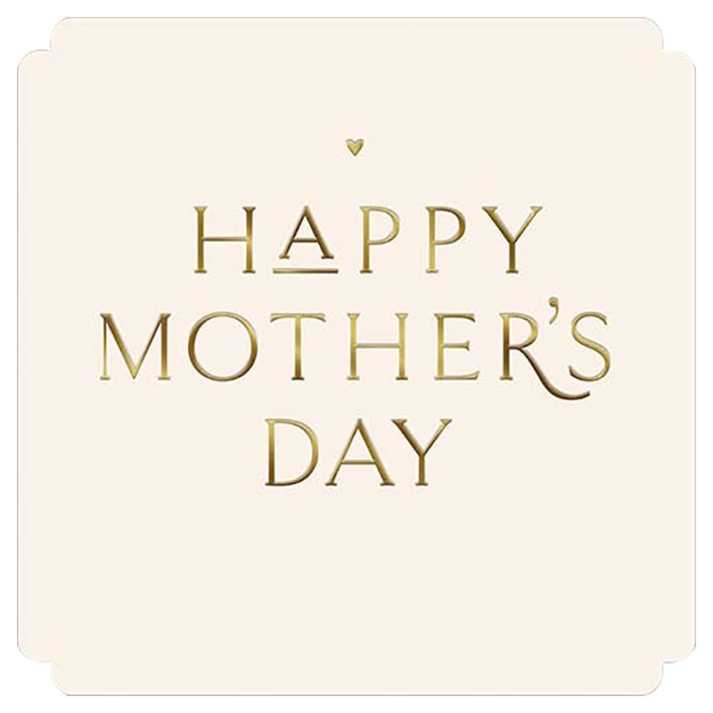 Alice Scott - Happy Mother's Day Gold Text Card