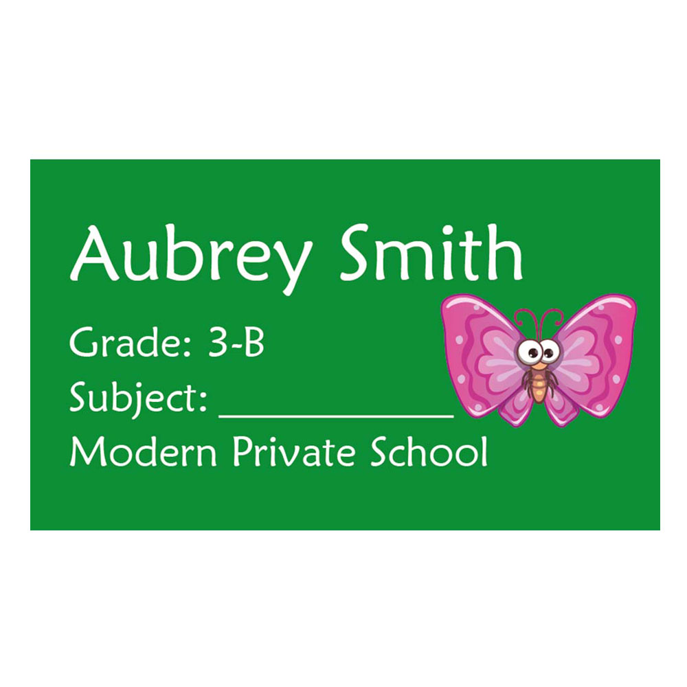 Ladybug - Book Labels 052 - Pack of 40