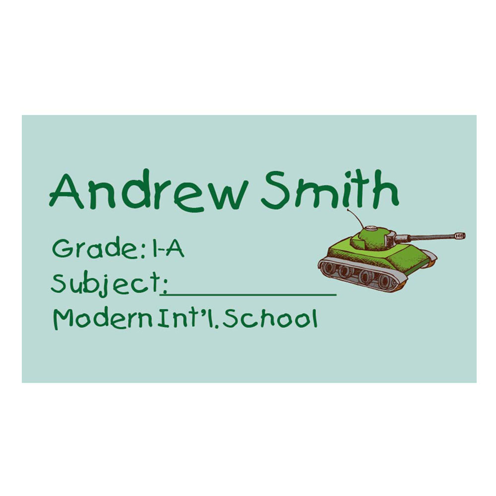 Ladybug - Book Labels 137 - Pack of 40