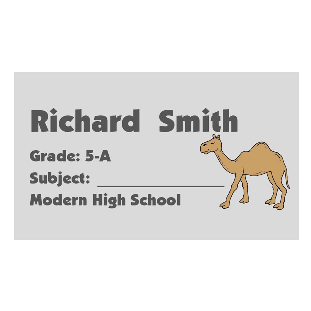 Ladybug - Book Labels 142 - Pack of 40