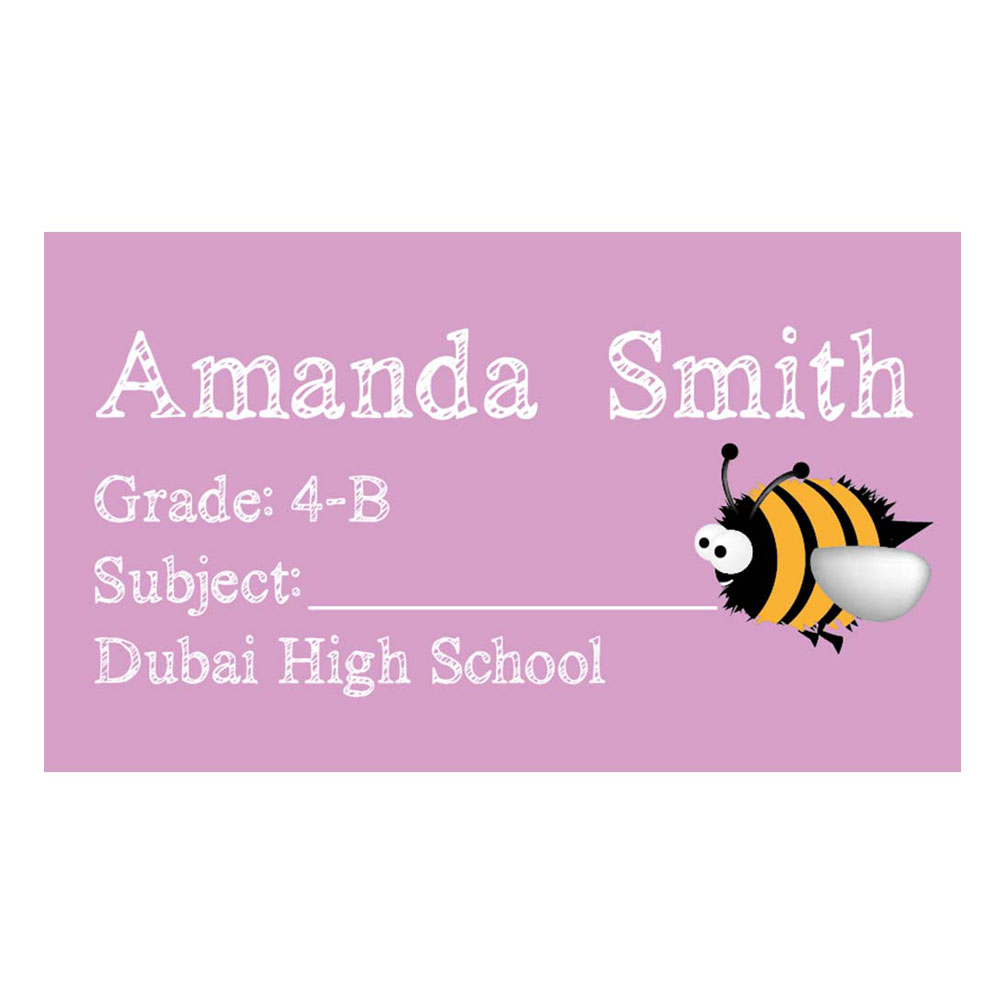 Ladybug - Book Labels 152 - Pack of 40