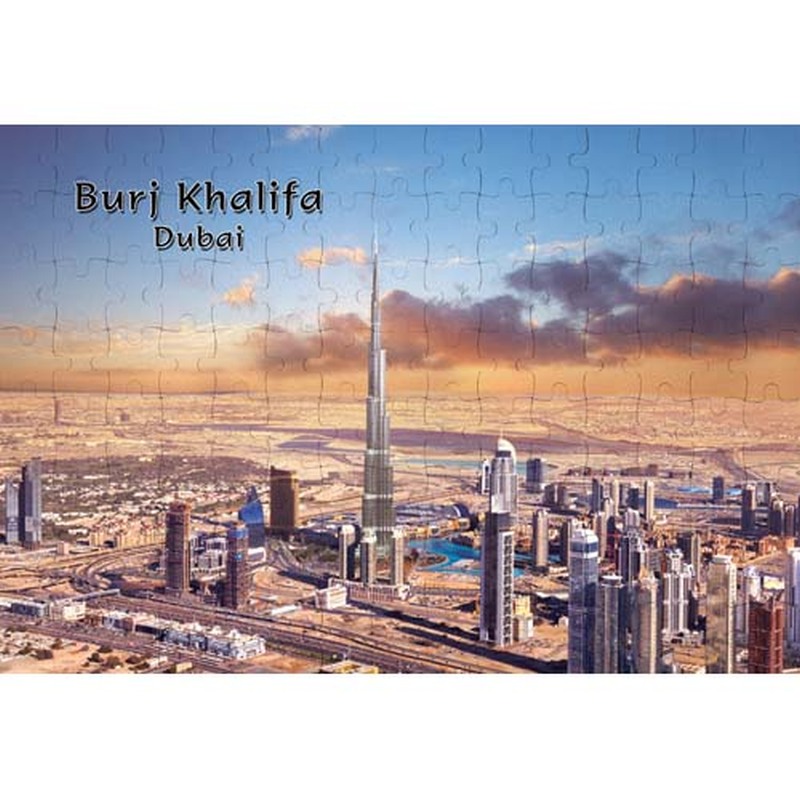 Ajooba - Dubai Souvenir Puzzle Burj Khalifa 0013