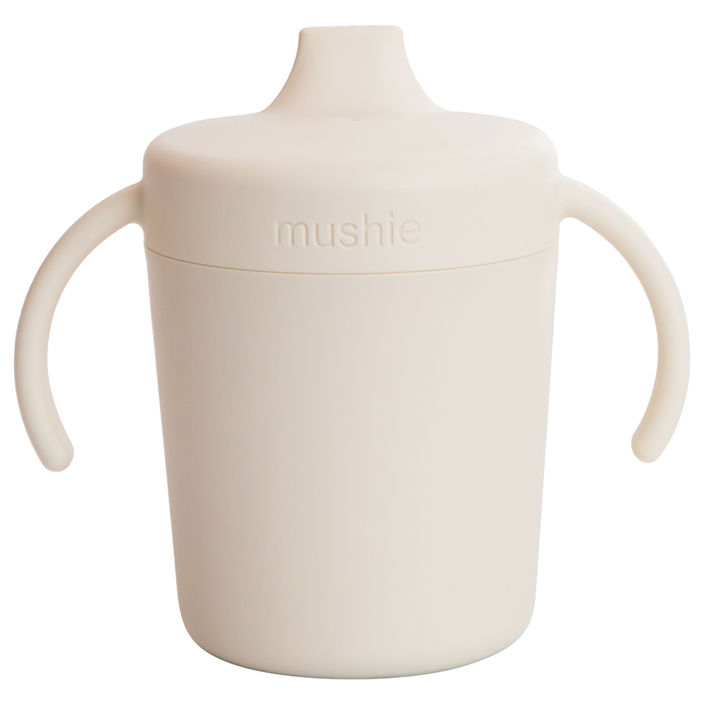 Mushie - Trainer Sippy Cup - Ivory - 230 ml