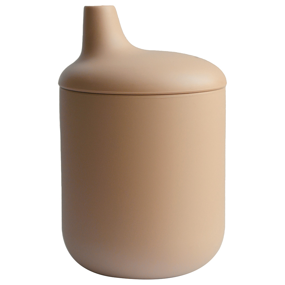 Mushie - Silicone Sippy Cup - Natural - 175 ml
