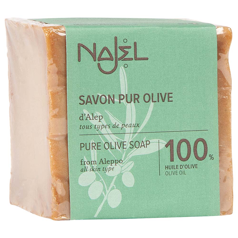 ناجل أورغانيك سكين كير - صابون غار حلب النقي بزيت الزيتون 100% - 200غ