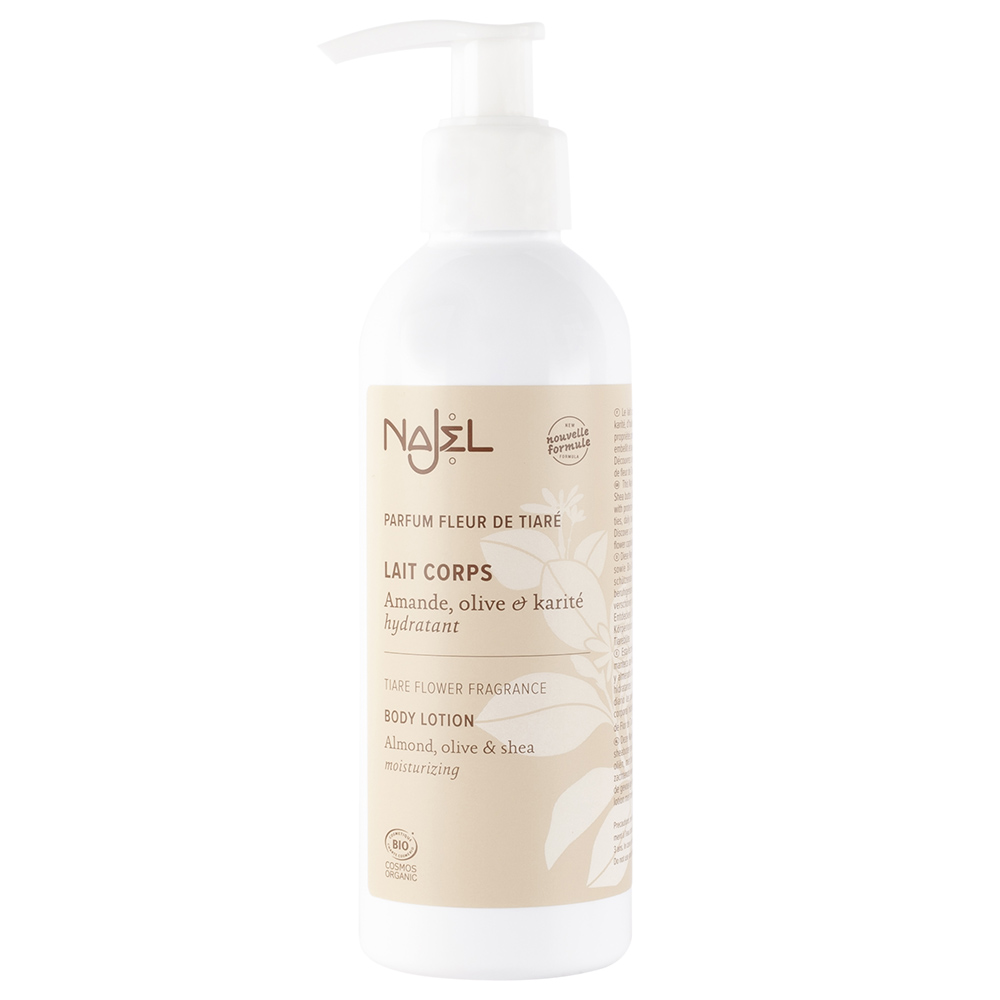 Najel Organic Skincare - Body Lotion Tiare Flower Fragrance 200ml