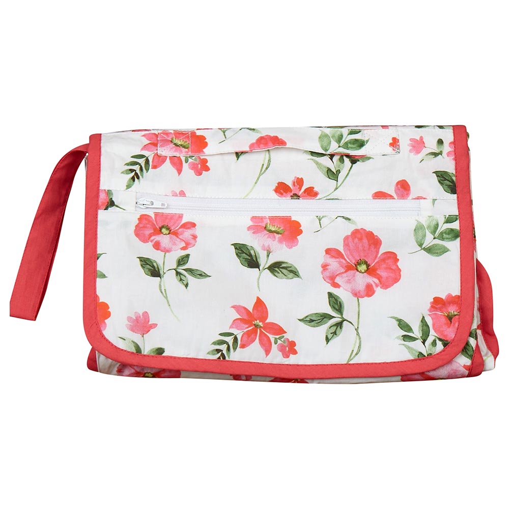 Little West Street - Blossoms Organic Diaper Clutch