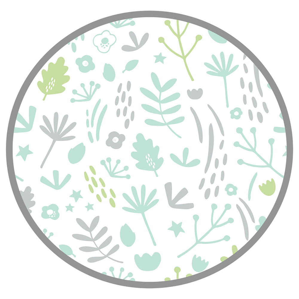 Mums & Bumps - Dreamgenii Pillow Cover - Green/Grey