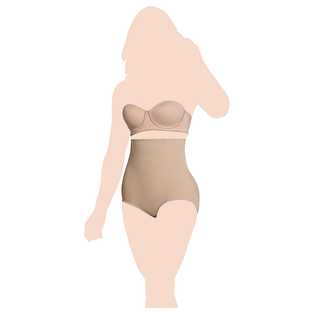 Mums & Bumps - Leonisa High-Waisted Girdle with Butt Lifter - Nude