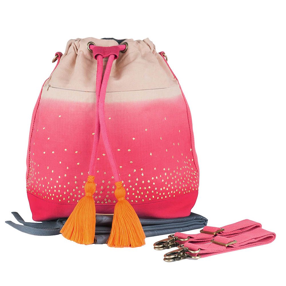 Jj Cole Bucket Tote Diaper Bag In Pink J Cole Stroller Cheap