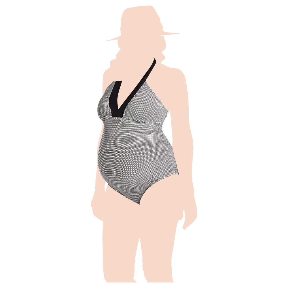 Mums & Bumps PezDor Montego Bay One Piece Swimsuit Black
