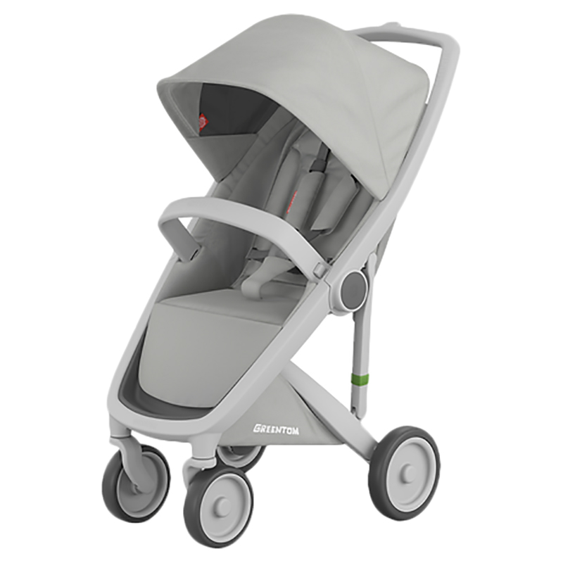 Greentom Eco 2 in 1 Carrycot Reversible Seat Stroller Black Blossom Buy at Best Price from Mumzworld Saudi Arabia