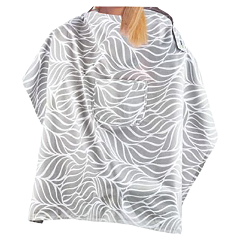 Babyjem - Nursing Apron with Pocket - Grey