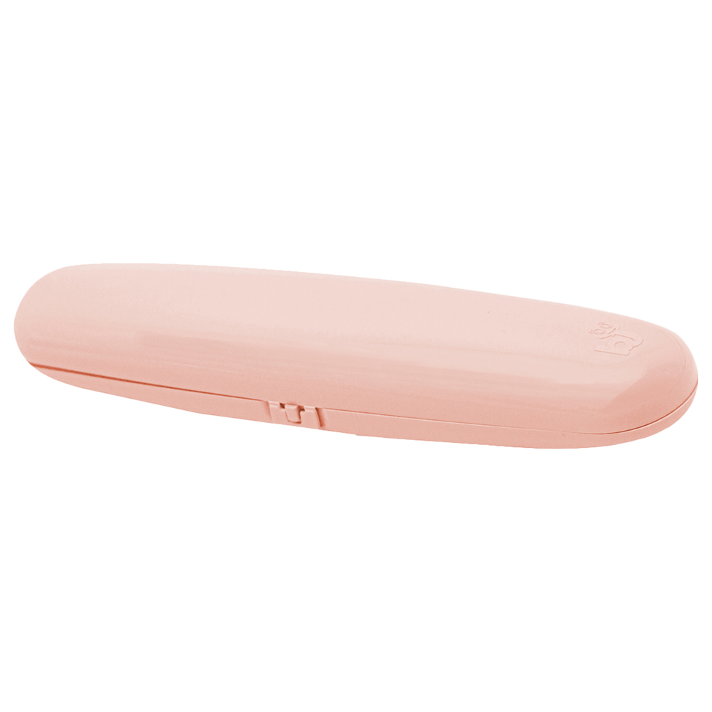 Babyjem Plastic Fork & Spoon Travel Case - Rose