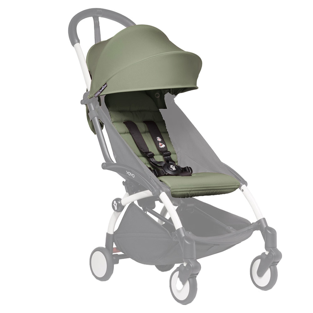 Stroller seat pad top