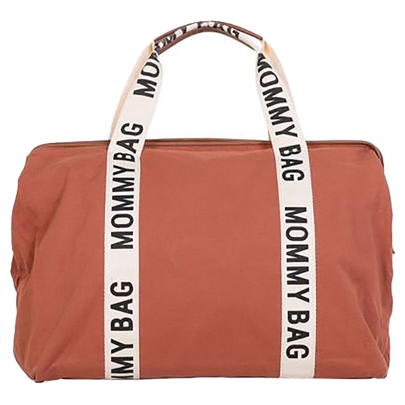 Buy Childhome Mommy Bag Signature Canvas Terracotta in Oman