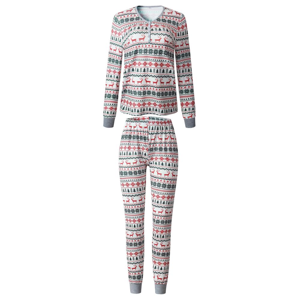 Matching Family Mom Christmas Pyjama - 2 Pcs