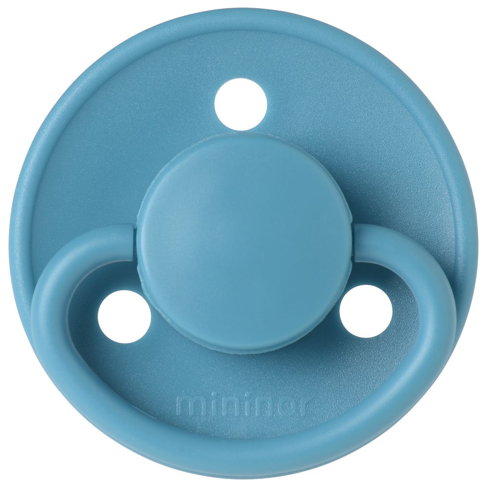 Mininor - Silicone Pacifier 0m - Opal Lake - 2 pc
