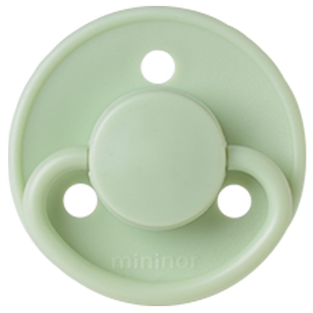 Mininor - Silicone Pacifier 0m - Gooseberry - 2 pc