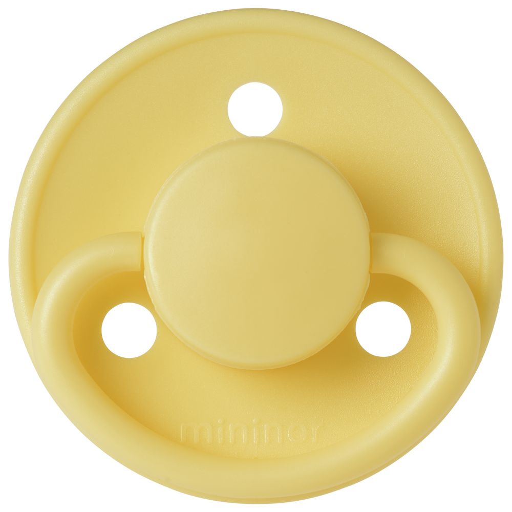 Mininor - Silicone Pacifier 0m - Duckling - 2 pc