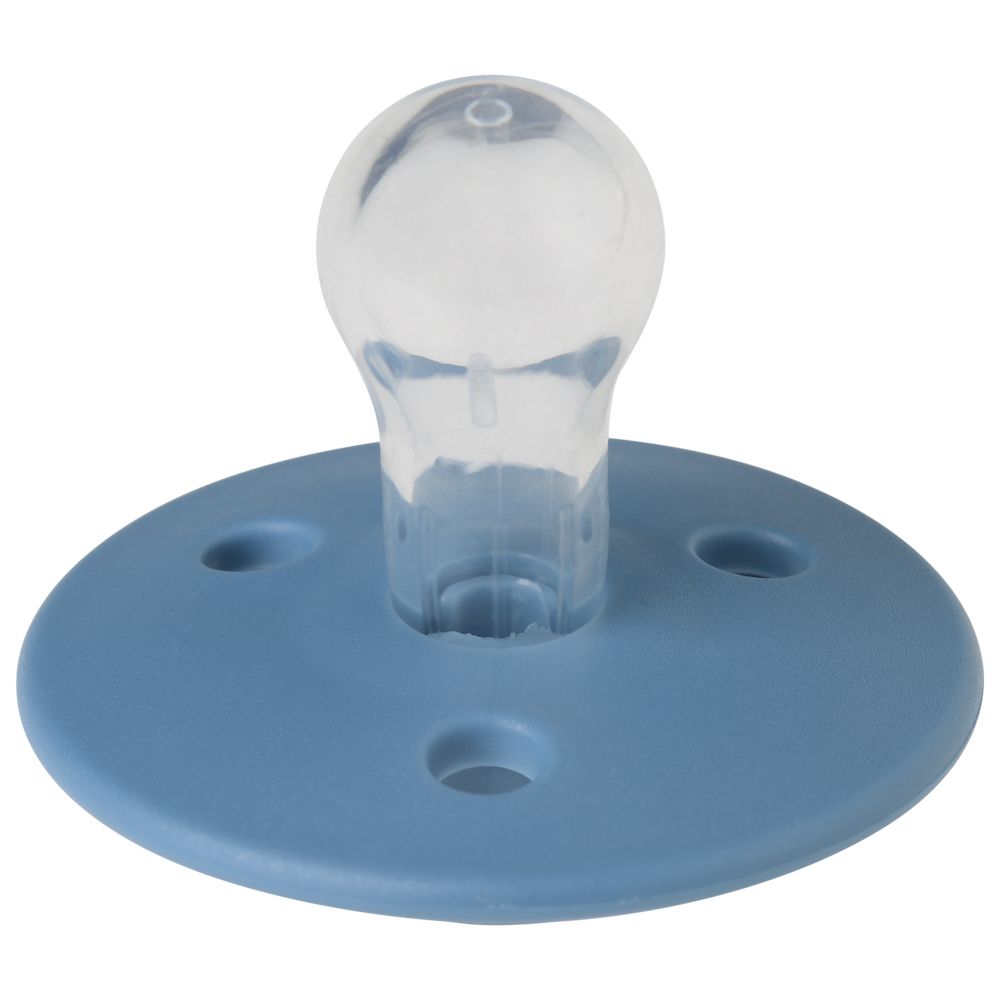 Mininor - Silicone Pacifier 12m - Blue whale - 1 pc