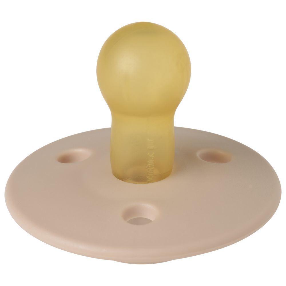Mininor - Round Pacifier Latex - 0M+ - Soft Rabbit