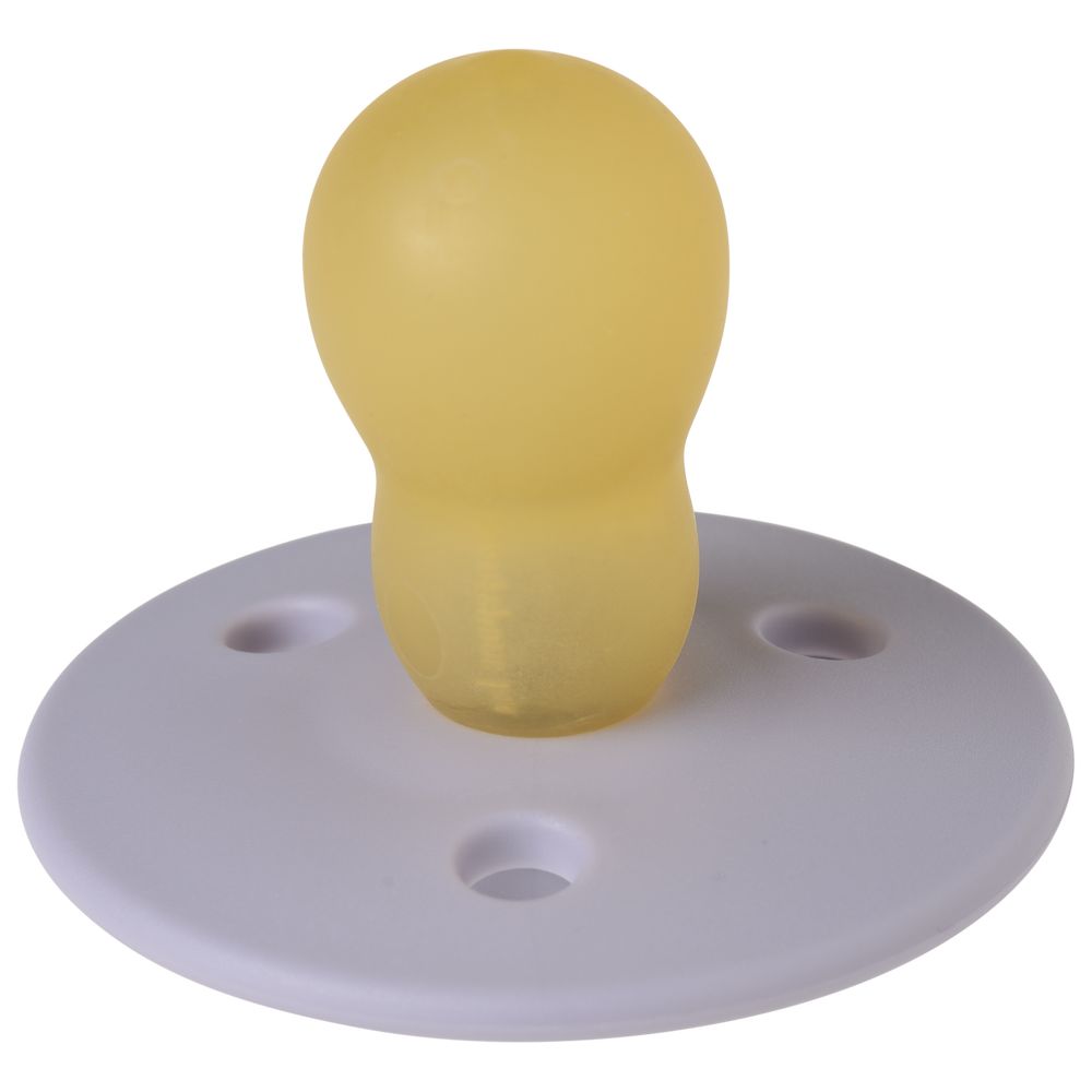 Mininor - Latex Pacifier 12M+ - Lilac Flower