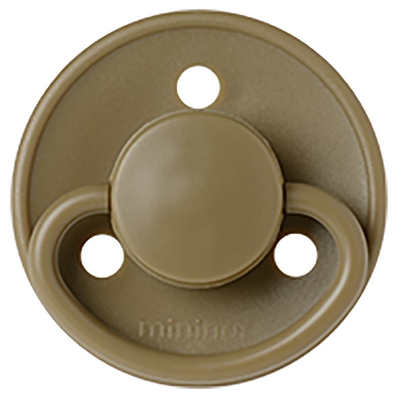 Mininor - Latex Pacifier 12m - Moss green - 1 pc