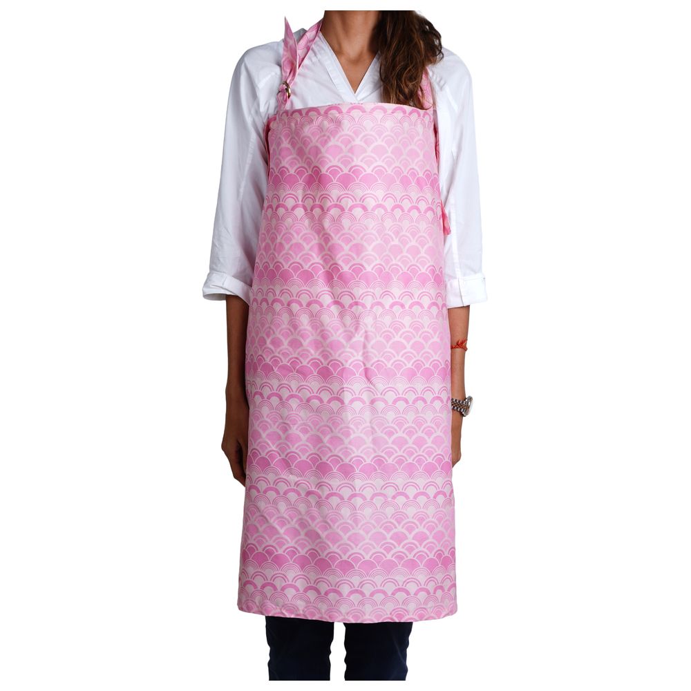 Mi Dulce An'Ya - Hand Printed Baby Nursing Apron - Pink