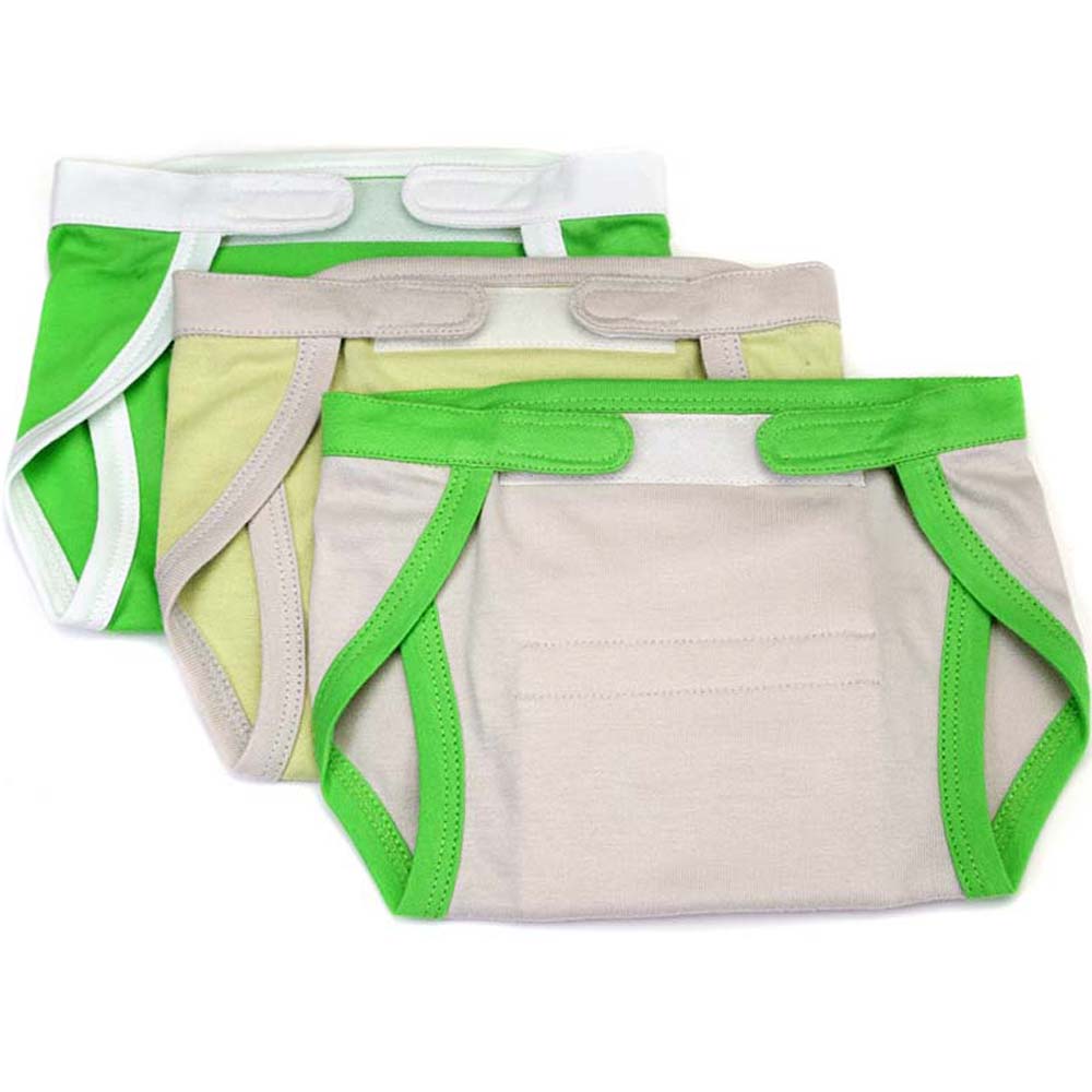 مي دولسي آنيا - حفاضات قماشية للاستعمال المتكرر - أخضر