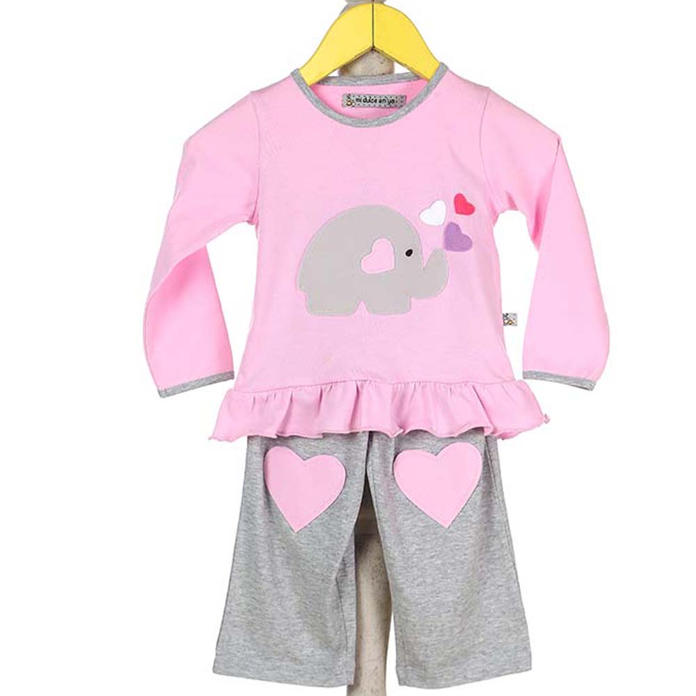 Mi Dulce An’Ya - Night Suit - Pink