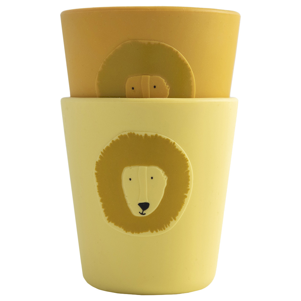 Trixie - Mr. Lion Silicone Cup - Pack Of 2 - 160ml