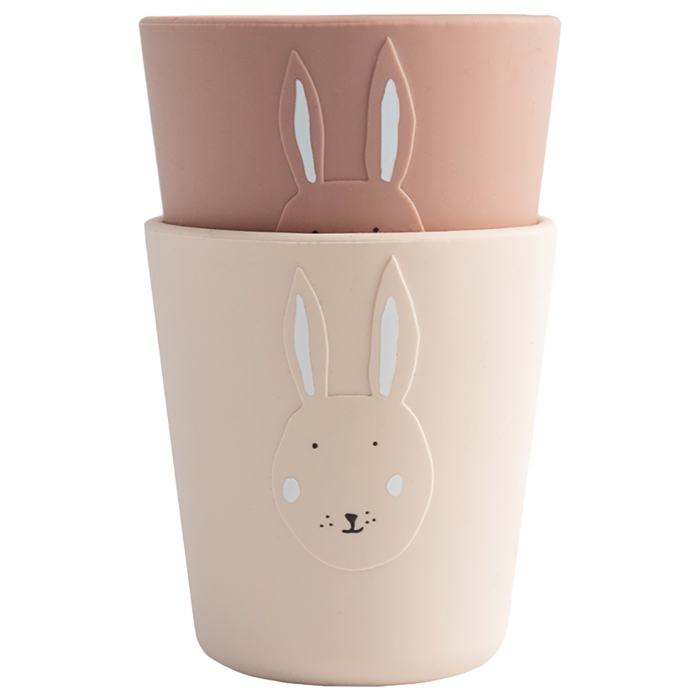 Trixie - Mrs. Rabbit Silicone Cup - Pack Of 2 - 160ml