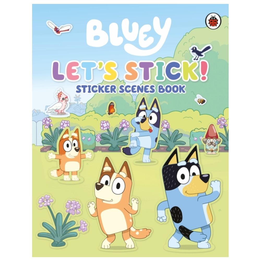 كتاب Bluey Let's Stick Sticker Book