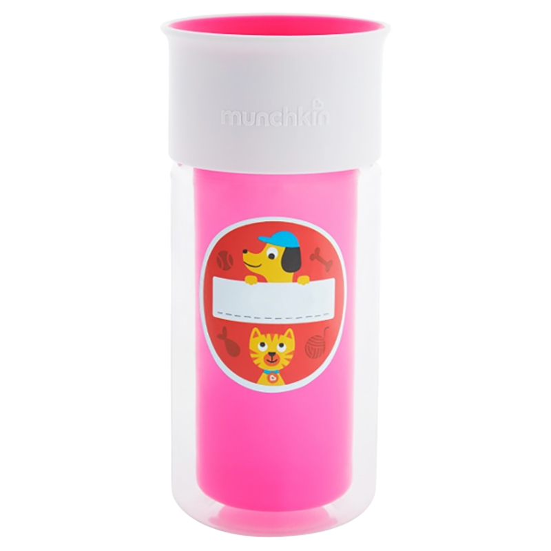 Munchkin - Miracle Insulated Cup - Pink - 266ml