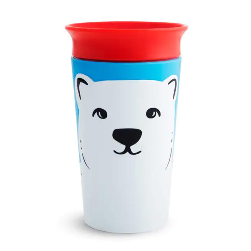 Munchkin - Miracle 360 WildLove Sippy Cup 1pc - Polar Bear - 267ml