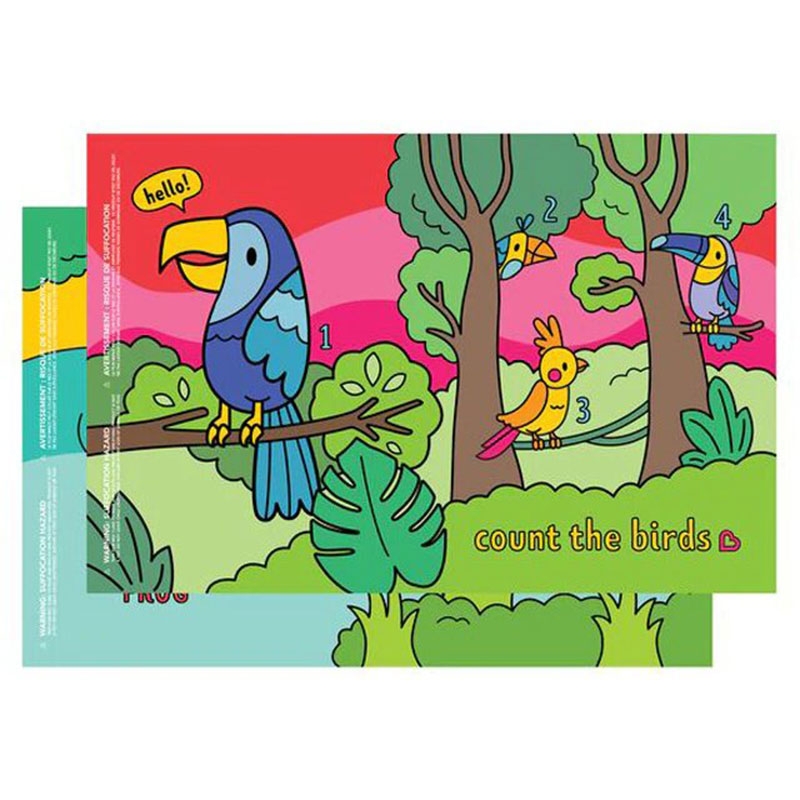 Munchkin Story Mat Disposable Placemats - 18 Pcs