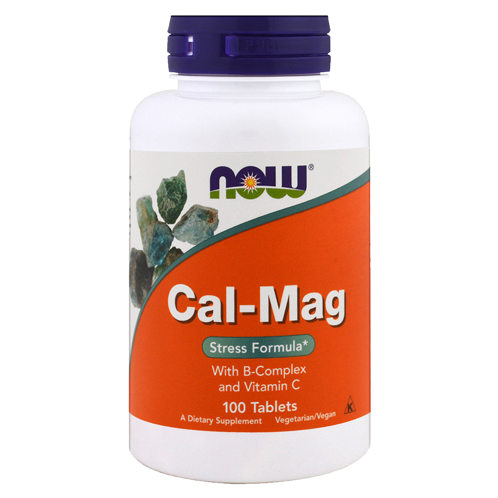 NOW - Cal-Mag Stress Formula 100 Tablets