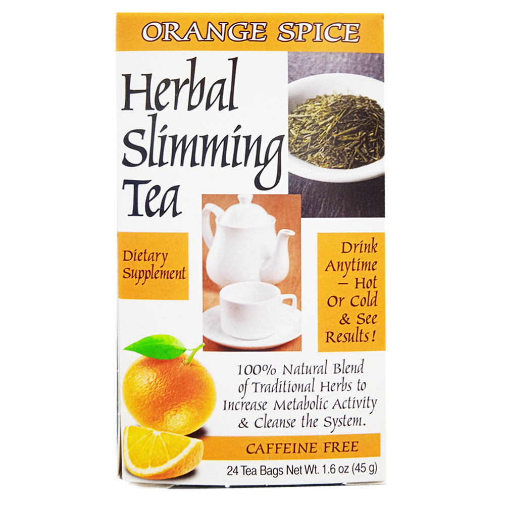 21st Century Herbal Slimming Tea Orange Spice 24 Bags