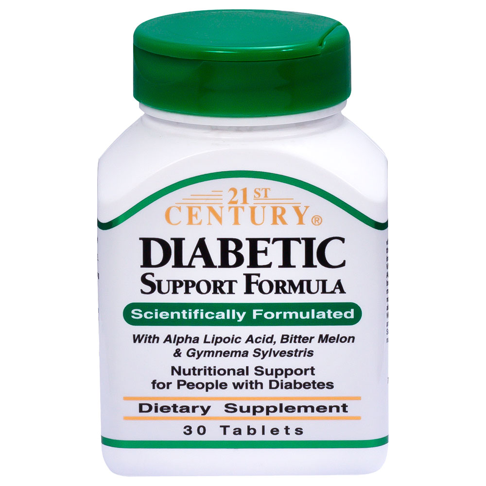 21st Century - Diabetic Support Formula 30 Tablets