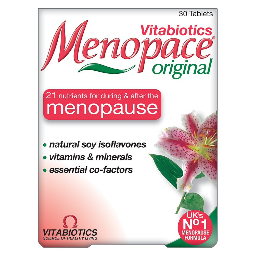 Vitabiotics - Menopace Original 30 Tablets