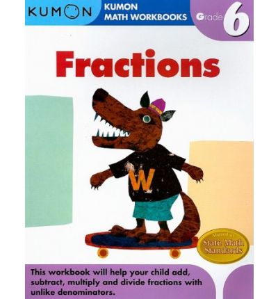 كتاب الكسور العشرية للصف 6 "Grade 6 Fractions" من كتب كومون