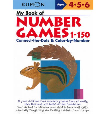 كتاب الألعاب الرقمية من 1-150 "My Book of Number Games 1 150" من كتب كومون