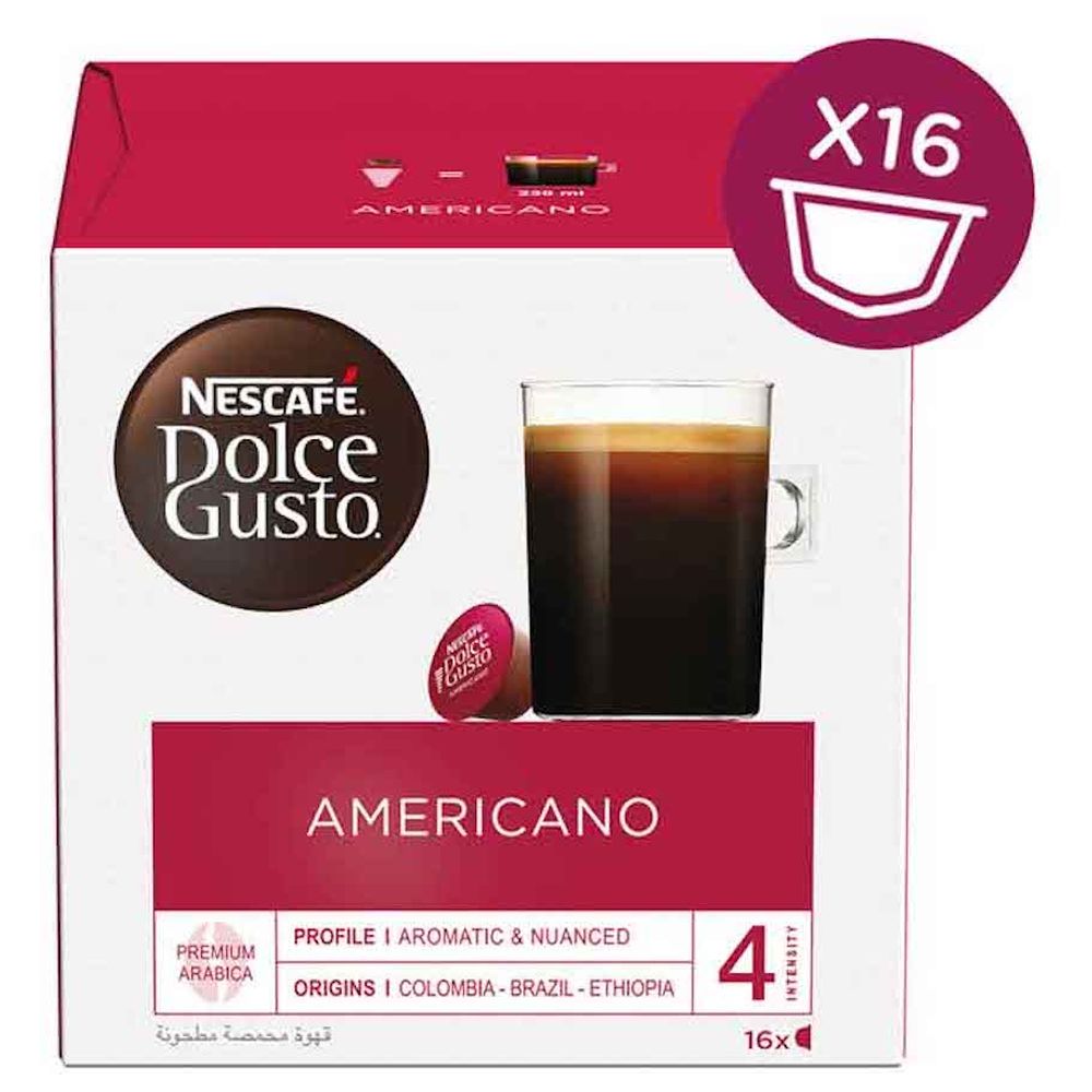 Nescafe - Dolce Gusto Cafe Americano - 16 Capsules