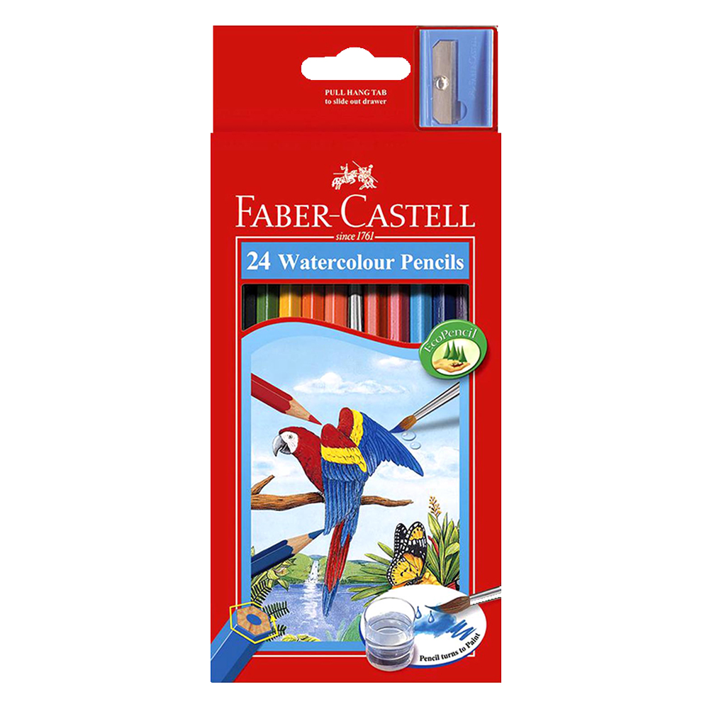 Faber-Castell - Water Colour Pencil 24pcs