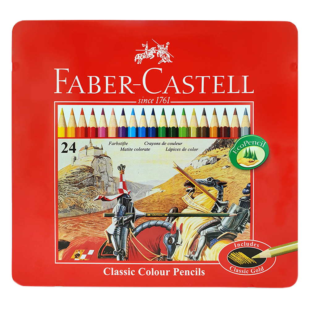 Faber-Castell - Classic Colour Pencils 24pcs