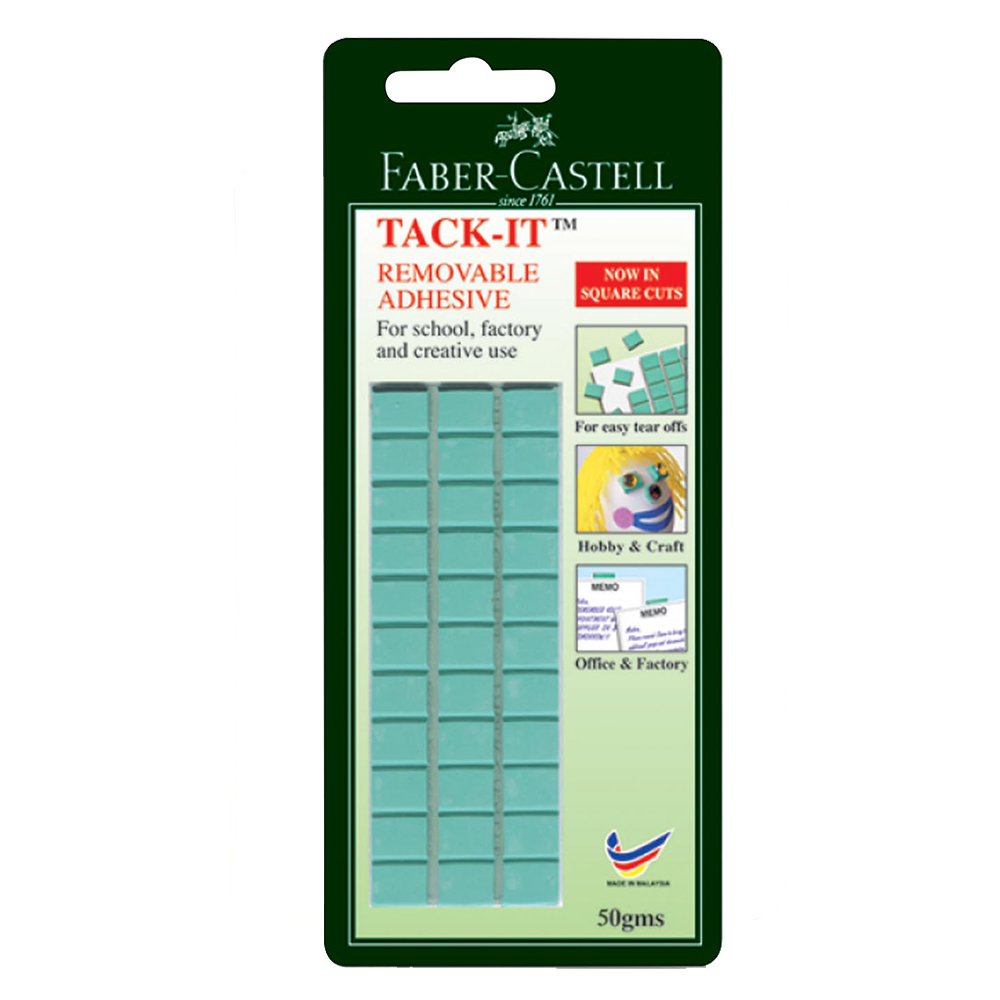 ملصقات تاك-إت قابلة لإعادة الاستخدام 50غ من ماركة فيبر-كاسل