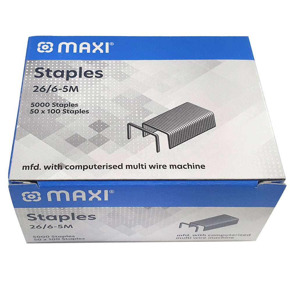 Maxi - Staple Pins No. 26/6 - 5000Pcs